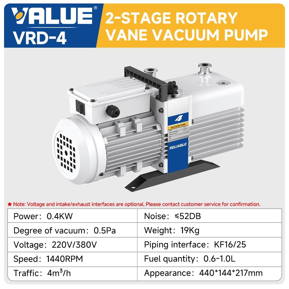 \rotary-vane-vacuum-pumps\vrd-4\vrd-4-2-stage-rotary-vane-vacuum-pump-specification